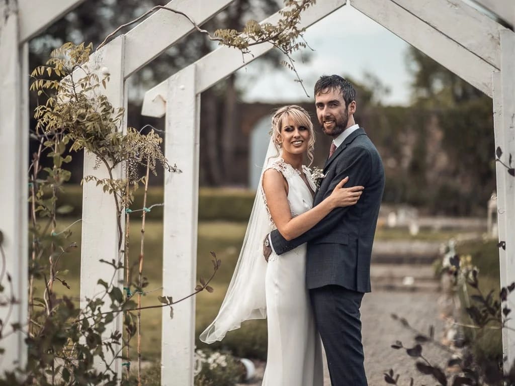 Newlyweds at Horetown House