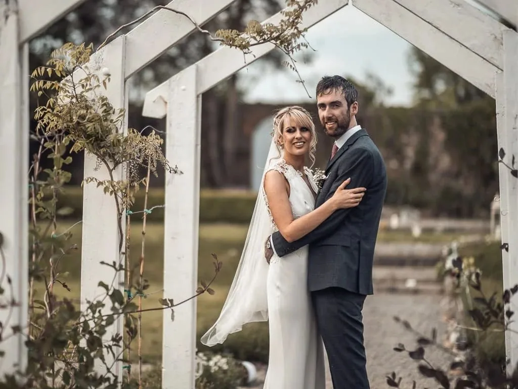 Newlyweds at Horetown House