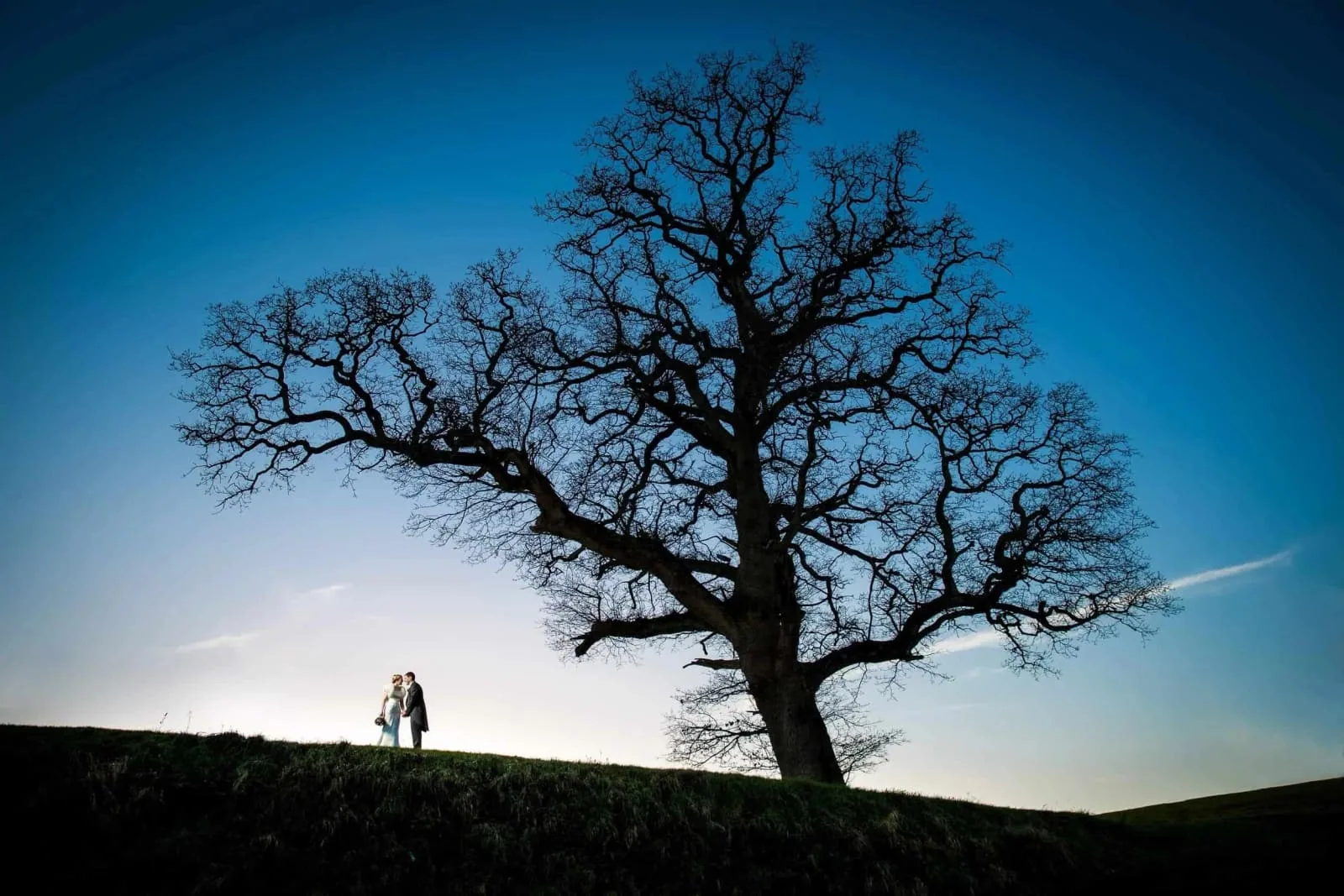 Creative wedding photograph by David Duignan