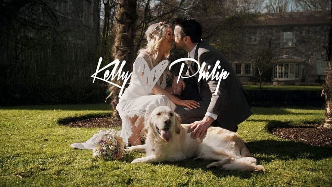 Cliff At Lyons Wedding Video featuring Cute Ring-Bearing Dog