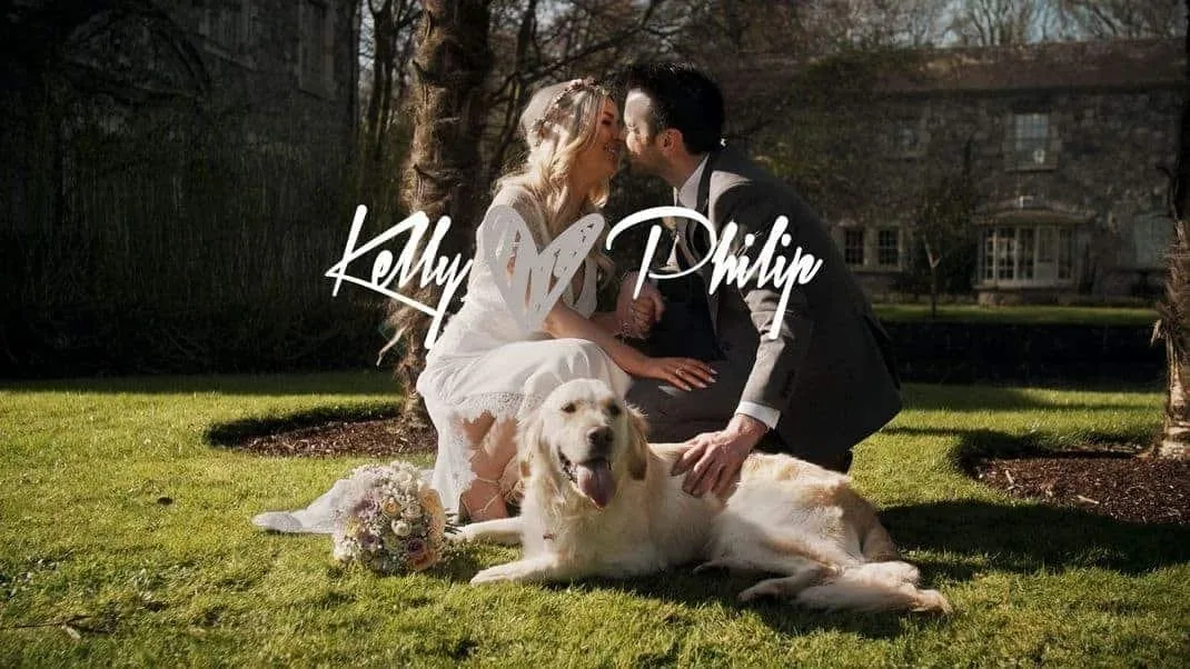 Cliff At Lyons Wedding Video featuring Cute Ring-Bearing Dog